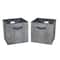 2 Pack Household Essentials 13" Fabric Storage Bins